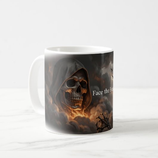 Tasse Tech Rétro Code Dreamscape (Devant gauche)