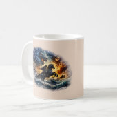 Tasse Tempest Rider – Art de cavalier de fantasy é (Devant gauche)