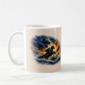 Tasse Tempest Rider – Art de cavalier de fantasy é (Gauche)