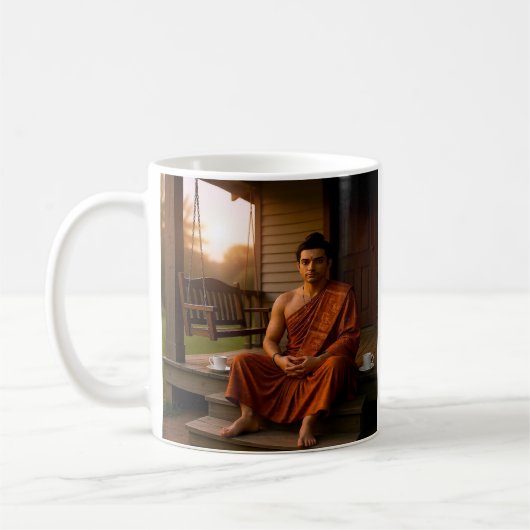Tasse Temps Calme Avec Bouddha (Gauche)