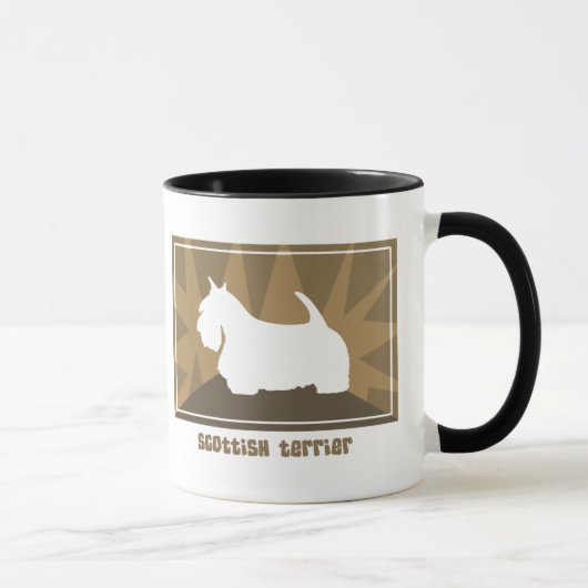 Tasse terreuse de Terrier d'écossais (Droite)