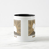 Tasse terreuse de Terrier d'écossais (Centre)