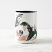 Tasse - terrier adorable appelé Goggles (Centre)