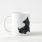 Tasse Terrier Écossais et West Highland White (Gauche)