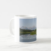 Tasse Tetons grand de plaisirs simples (Devant gauche)
