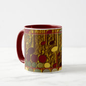 Tasse Textures Musicales (Devant gauche)