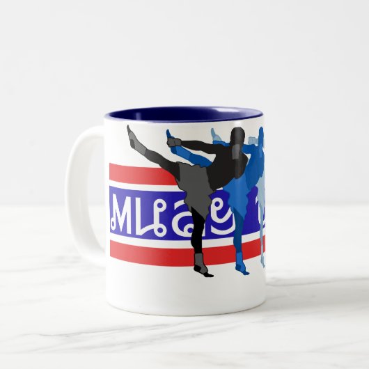 Tasse thaïlandaise de Muay (Devant gauche)