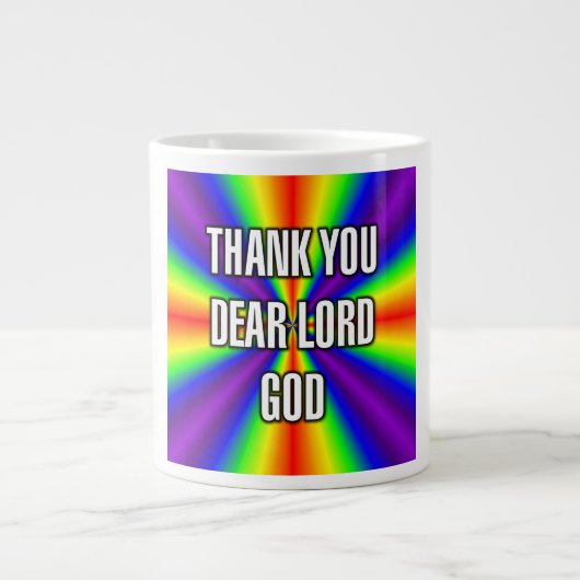 TASSE THANK YOU DEAR LORD GOD (Devant)