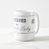 Tasse The Silver Lady  (Devant droit)