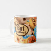 Tasse Thème Gâteau Donut Café (Devant gauche)
