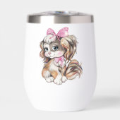 Tasse thermique à vin en forme de chiot (Avant)
