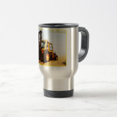 Tasse thermique de voyage de café de chariot (Devant droit)
