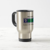 Tasse thermique personnalisée par CSA avec le logo (Devant gauche)