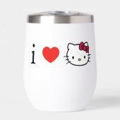 Tasse thermique pour vin Kitty (Avant)