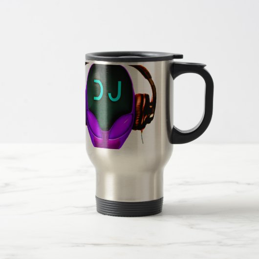 TASSE thermo du DJ futuriste étrangère (yeux (Droit)
