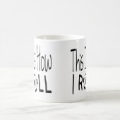 Tasse This Is How I Roll (Football) (Centre)