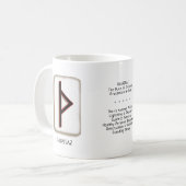 Tasse Thurisaz RuneStone 330 ml (Devant gauche)