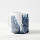 Tasse tigre bleu (Devant gauche)