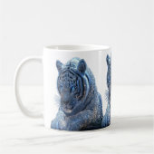 Tasse tigre bleu (Gauche)