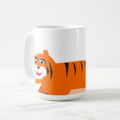Tasse Tigre Mignon à Hurler (Devant gauche)