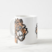 Tasse Tigre Mignon à Hurler (Devant gauche)