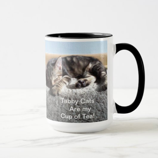 Tasse tigrée de chaton (Droite)