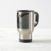 tasse tigrée heureuse de voyage (Devant droit)