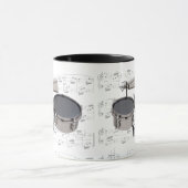 Tasse - Timbales (tambours) avec la musique de (Centre)