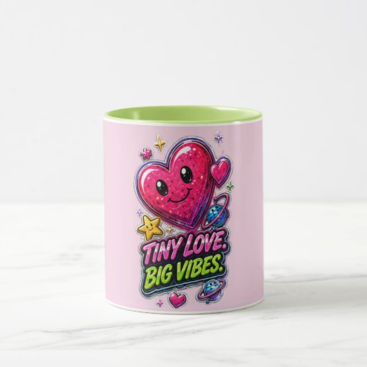 Tasse Tiny Love Big Vibes 💖✨ (Centre)