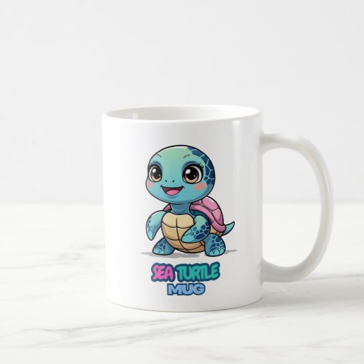 Tasse Tortue de Mer (Droite)