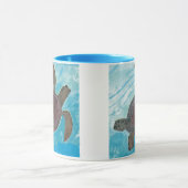 Tasse Tortue de Mer Paisible (Centre)