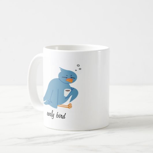 Tasse tôt d'oiseau (Devant gauche)