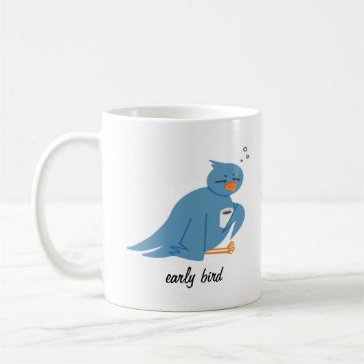 Tasse tôt d'oiseau (Gauche)