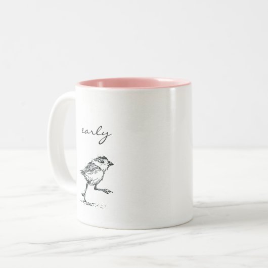 Tasse tôt d'oiseau (Devant gauche)