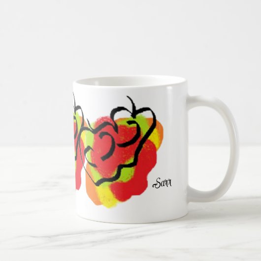 tasse ; touche de pomme (Droite)