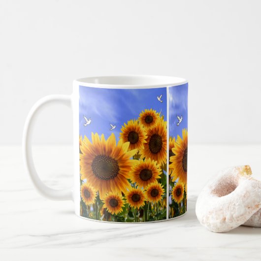 tasse tournesol (Avec donut)