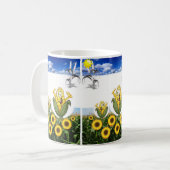 tasse tournesol (Devant gauche)
