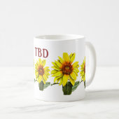Tasse Tournesol (Devant droit)