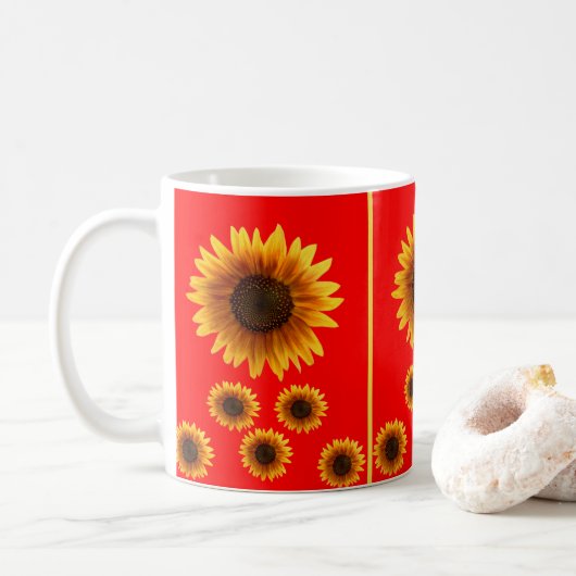 tasse tournesol (Avec donut)