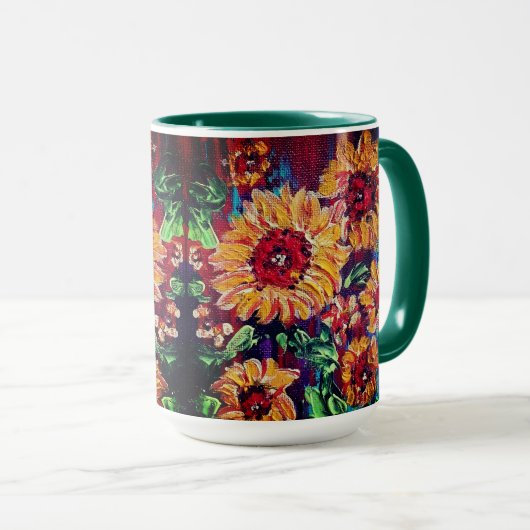 Tasse Tournesols (Devant droit)