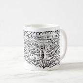 Tasse tout CORRECTE d'art de Pawley (Devant droit)