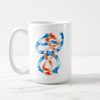 Tasse « Toutes les mains sur le pont, vie de maman