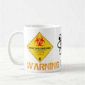 Tasse toxique de Biohazard de café (Gauche)