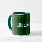 Tasse traditionnelle faite sur commande de plaid (Devant gauche)