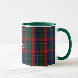 Tasse traditionnelle faite sur commande de plaid