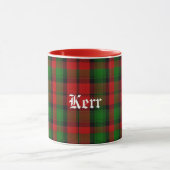 Tasse traditionnelle faite sur commande de plaid (Centre)