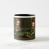 Tasse "traitant en ami alligator" (Centre)