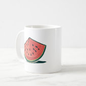 Tasse tranche de pastèque sucrée (Devant gauche)