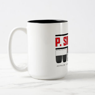 Tasse Transport Tweekleurige Koffiemok