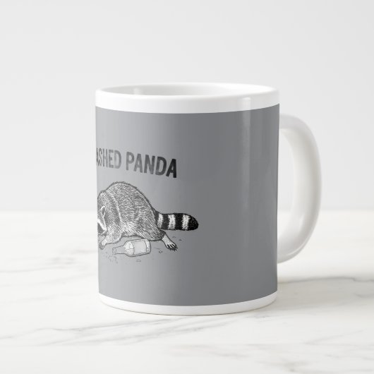 Tasse Trashed Panda (Devant droit)